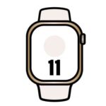 Apple Watch Series 11/ GPS/ Cellular/ 42mm/ Titanio Dorado/ Correa Deportiva Rosa Rubor (M/L)