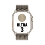Apple Watch Ultra 3/ GPS/ Cellular/ 49mm/ Caja de Titanio Natural/ Correa Milanese L