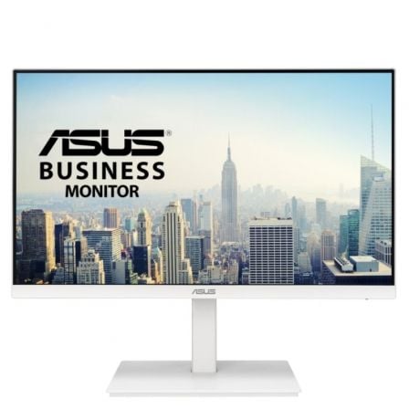 Monitor Profesional Asus VA24EQSB-W 23.8"/ Full HD/ Multimedia/ Regulable en altura/ Blanco - Imagen 1