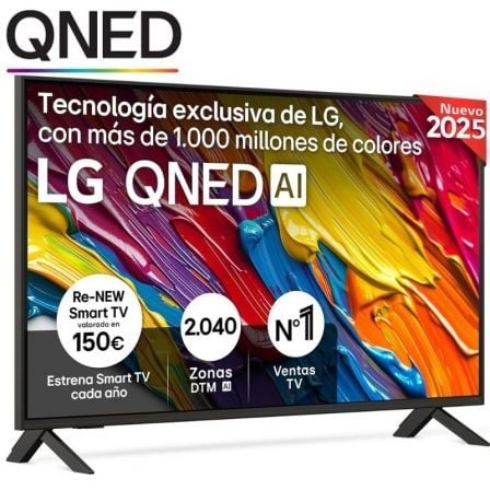 Televisor LG QNED 43QNED84A6C 43"/ Ultra HD 4K/ Smart TV/ WiFi - Imagen 1