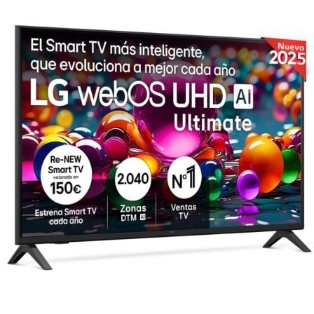Televisor LG UHD 43UA74006LB 43"/ Ultra HD 4K/ Smart TV/ WiFi - Imagen 1