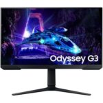 Monitor Gaming Samsung Odyssey G30D G3 S27DG302EU 27"/ Full HD/ 1ms/ 180Hz/ VA/ Regulable en altura/ Negro
