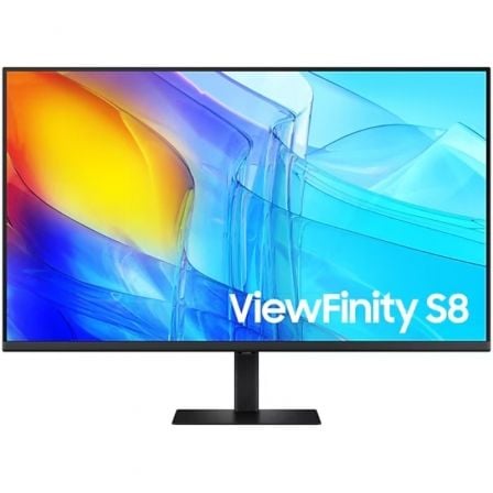 Monitor Profesional Samsung ViewFinity S8 S80D S37D800EAU 37"/ 4K/ Regulable en altura/ Negro - Imagen 1