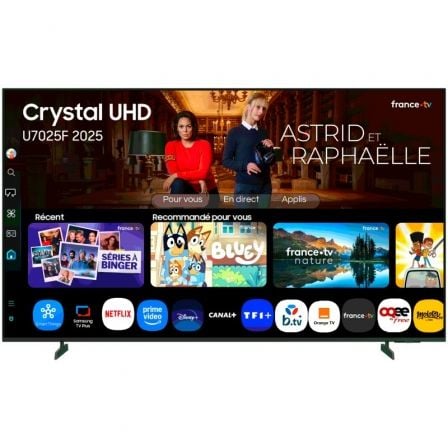 Televisor Samsung Crystal UHD U7025F TU50U7025FK 50"/ UltraHD 4K/ Smart TV/ WiFi - Imagen 1