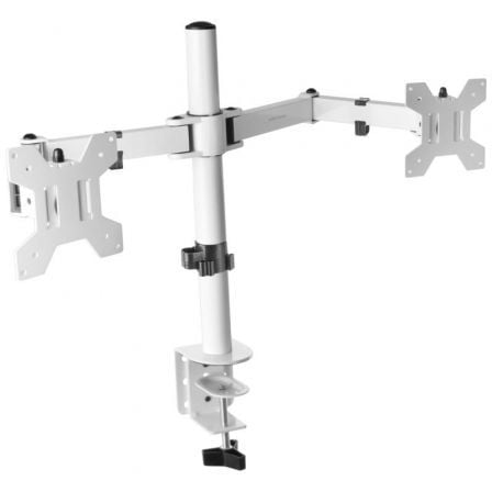 Soporte de Mesa para 2 Monitores Mars Gaming MARM2/ Giratorio/ Inclinable/ hasta 8kg - Imagen 1