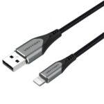Cable USB 2.0 Lightning Vention LABHD/ USB Macho - Lightning Macho/ 50cm/ Gris