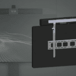 ADAPTADOR VESA PARA UBICAR UNA BARRA NUREVA HDL200 SOBRE UN MONITOR