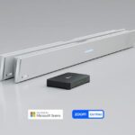 SISTEMA DE AUDIOCONFERENCIA NUREVA PARA SALAS EXTRAGRANDES HDL410 BLANCO 2 x BARRAS + 1 MÓDULO