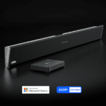 SISTEMA DE AUDIOCONFERENCIA NUREVA PARA SALAS GRANDES HDL310 NEGRO 1 X BARRA + 1 MÓDULO