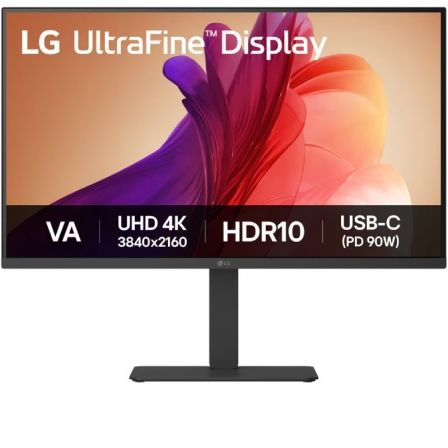 Monitor Profesional LG UltraFine 32U720A-B 31.5"/ 4K/ Multimedia/ Regulable en altura/ Negro - Imagen 1
