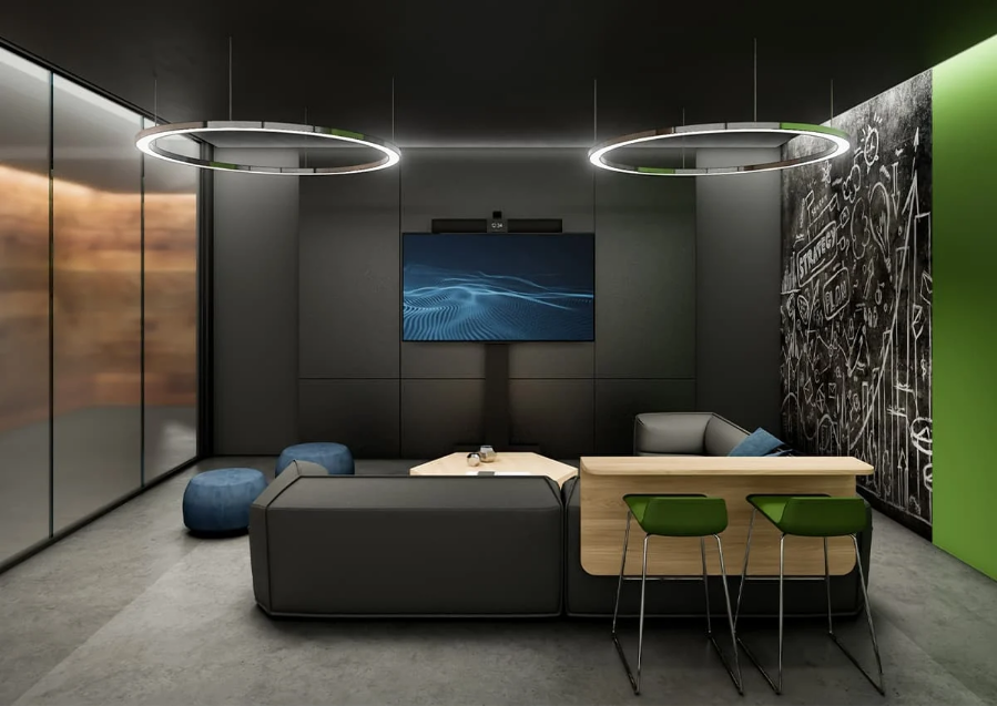 BARRA DE AUDIOCONFERENCIA NUREVA PARA SALAS MEDIANAS HDL200 NEGRO (GRIS OSCURO) - Imagen 3