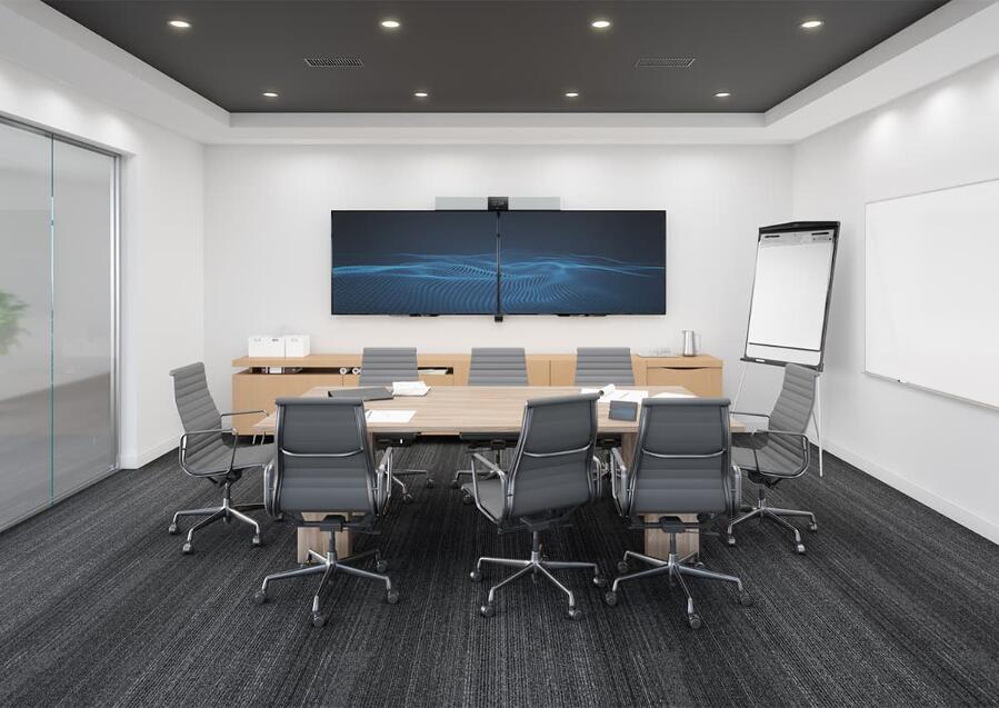 BARRA DE AUDIOCONFERENCIA NUREVA PARA SALAS MEDIANAS HDL200 BLANCO (GRIS CLARO) - Imagen 5