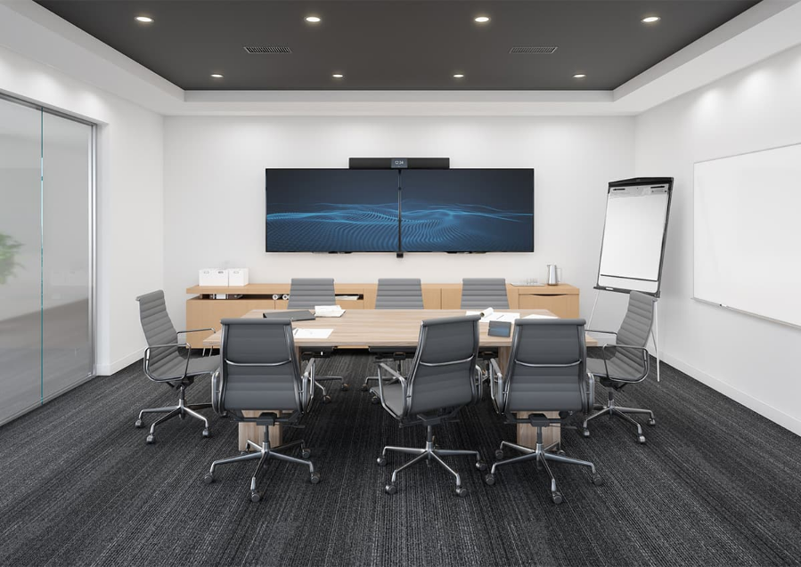 BARRA DE AUDIOCONFERENCIA NUREVA PARA SALAS MEDIANAS HDL200 NEGRO (GRIS OSCURO) - Imagen 5