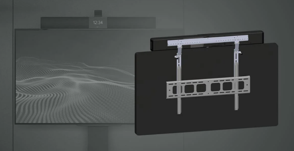 ADAPTADOR VESA PARA UBICAR UNA BARRA NUREVA HDL200 SOBRE UN MONITOR - Imagen 1