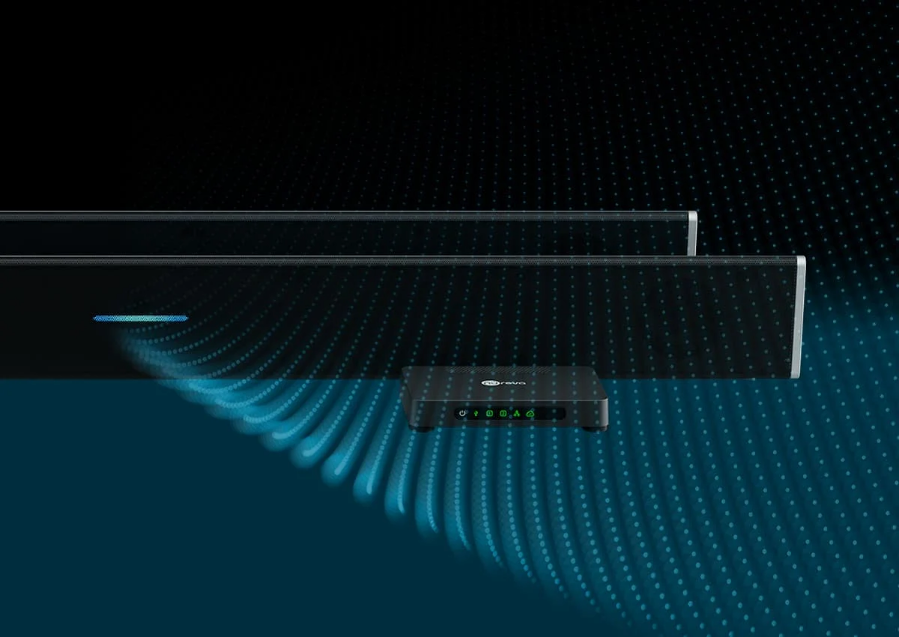 SISTEMA DE AUDIOCONFERENCIA NUREVA PARA SALAS EXTRA GRANDES HDL410 NEGRO 2 x BARRAS + 1 MÓDULO - Imagen 2