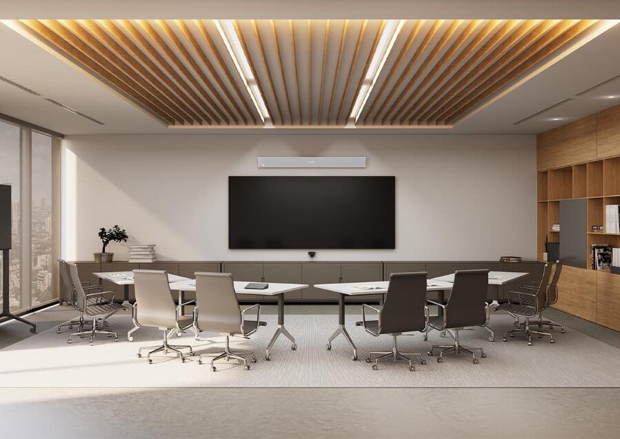 SISTEMA DE AUDIOCONFERENCIA NUREVA PARA SALAS GRANDES HDL310 BLANCO 1 X BARRA + 1 MÓDULO - Imagen 4