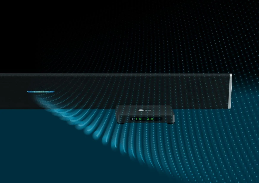 SISTEMA DE AUDIOCONFERENCIA NUREVA PARA SALAS GRANDES HDL310 NEGRO 1 X BARRA + 1 MÓDULO - Imagen 2