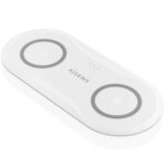 Base de carga Inalámbrica  ASCH-15W2WC059-W/ 15W/ Blanco