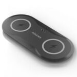 Base de carga Inalámbrica  ASCH-15W2WC060-BK/ 15W/ Negro