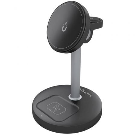 Base de carga Inalámbrica  ASCH-15W3WC066-BK/ 15W/ Negro - Imagen 1