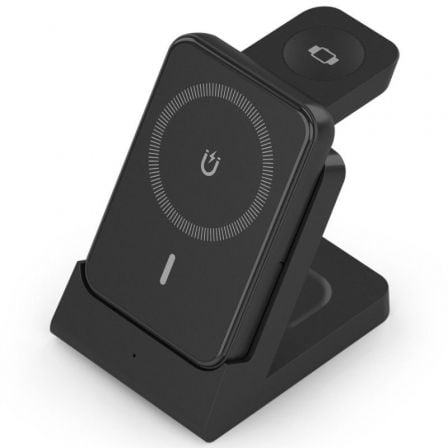 Base de carga Inalámbrica  ASCH-15W4WC064-BK/ 15W/ Negro - Imagen 1