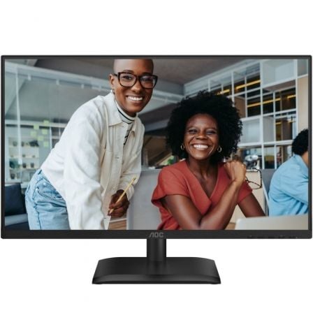 Monitor Profesional AOC 24E4U 23.8"/ Full HD/ Regulable en altura/ Negro - Imagen 1