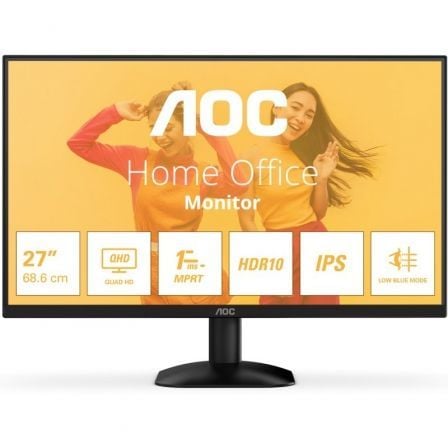 Monitor Profesional AOC Q27B35E 27"/ QHD/ Negro - Imagen 1