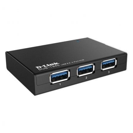 Hub USB 3.0 con Alimentación Externa D-Link DUB-1340/ 4xUSB - Imagen 1
