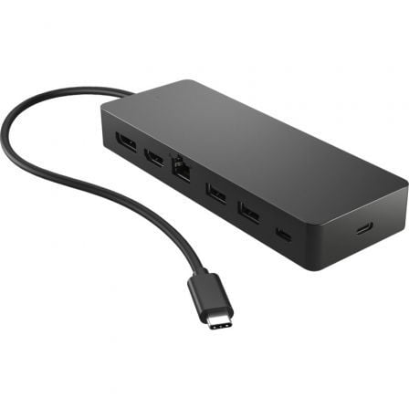 Docking USB Tipo-C HP 50H55UT/ 1xUSB Tipo-C/ 2xUSB/ 1xHDMI 4K/ 1xDisplayPort/ 1xRJ45/ 1xUSB Tipo-C PD - Imagen 1