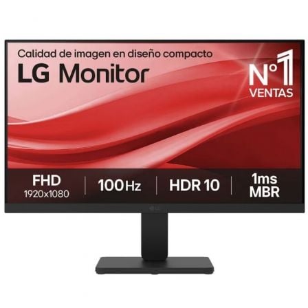 Monitor LG 22U401A-B 21.5"/ Full HD/ Negro - Imagen 1