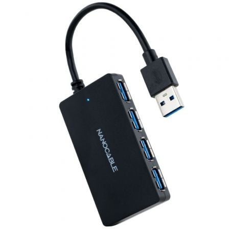 Hub USB 3.0 Nanocable 10.16.4403/ 4xUSB - Imagen 1