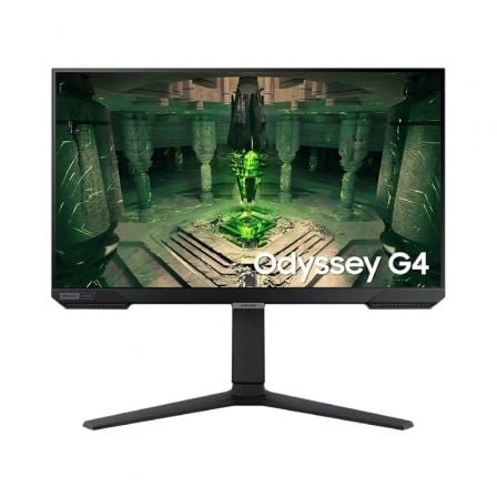 Monitor Gaming Samsung Odyssey G4 S25BG400EU/ 25"/ Full HD/ 1ms/ 240Hz/ IPS/ Regulable en altura/ Negro - Imagen 1