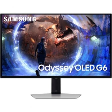 Monitor Gaming Samsung G6 Odyssey OLED S27DG602SU 27"/ QHD/ 0.03ms/ 360Hz/ Regulable en Altura/ Plata - Imagen 1