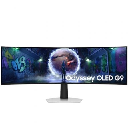 Smart Monitor Ultraparonamico Curvo Gaming Samsung Odyssey OLED G9 S49DG934SU 49"/ Dual QHD/ Multimedia/ 0.03ms/ 240Hz/ OLED/ Regulable en altura - Imagen 1