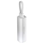 Powerbank 5000mAh Vention FHWM0/ 20W/ Gris/ Incluye Cable USB Tipo-C y Lightning