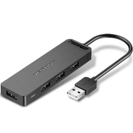 Hub USB 2.0 Vention CHMHB/ 4xUSB/ 1xMicroUSB PD - Imagen 1