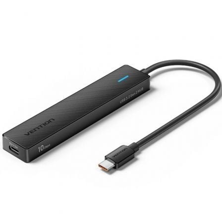 Hub USB Tipo-C 3.2 Vention CHYBB/ 2xUSB Tipo-C 3.2/ 2xUSB 3.2/ 1xUSB Tipo-C - Imagen 1
