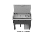 KRAMER T-IN2-REC2 CAJA CON TAPA RECTANGULAR 2 MODULLOS BLANCO - Imagen 2