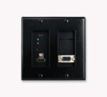 JUST ADD POWER ENCODER PARED 3G+ HDMI VGA POE NEGRO 2 GANG