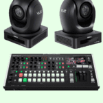 RGBLINK KIT 12X/20X HDMI/SDI/TALLY AUTOTRACKING Y MEZCLADOR ROLAND V-160HD