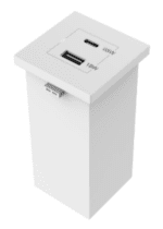 KRAMER MC-C65W/A18W  MODULO 1xUSB-C 65W 1xUSB-A 18W BLANCO - Imagen 2