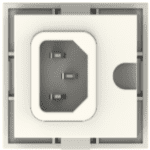 KRAMER MC-C65W/A18W  MODULO 1xUSB-C 65W 1xUSB-A 18W BLANCO - Imagen 3