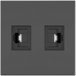 KRAMER MD-2RJ45 MODULO 2xRJ-45 NEGRO