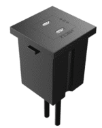 KRAMER MD-2C/2CM MODULO 2xUSB-C 3.2 4K60, 10GB, 100W CARGA NEGRO - Imagen 2