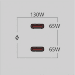 KRAMER MC-2C130W MODULO 2xUSB-C 130W BLANCO
