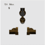 KRAMER MP-U MODULO SCHUKO UNIVERSAL BLANCO