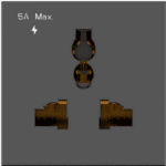 KRAMER MP-U MODULO SCHUKO UNIVERSAL NEGRO