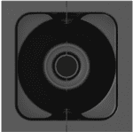 KRAMER MCP-1 MODULO PASACABLE 1 AGUJERO NEGRO