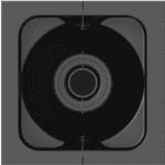 KRAMER MCP-1 MODULO PASACABLE 1 AGUJERO NEGRO