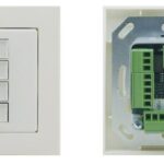 KRAMER RC-308 BOTONERA CONTROL 8 BOTONES POE CON PUERTOS I/O